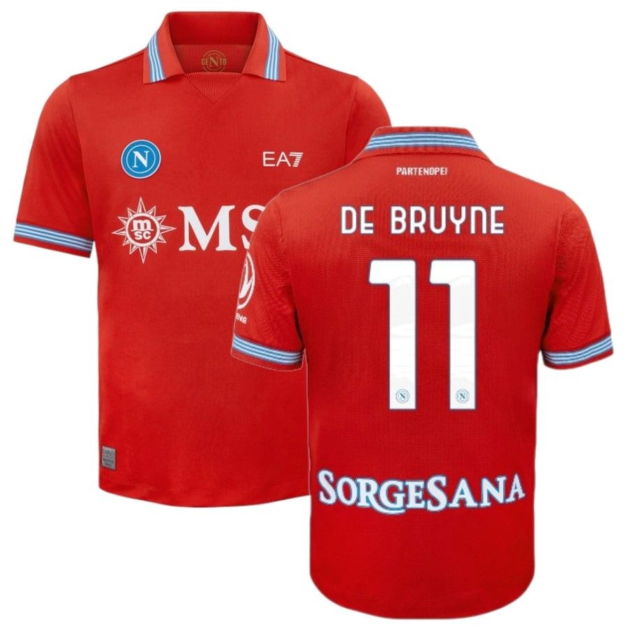 SSC Napoli third jersey De Bruyne for men 2026/27