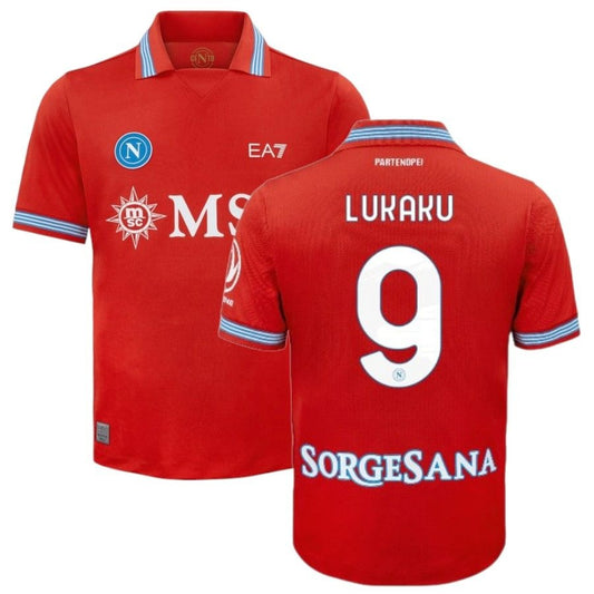 SSC Napoli third jersey Lukaku for men 2026/27