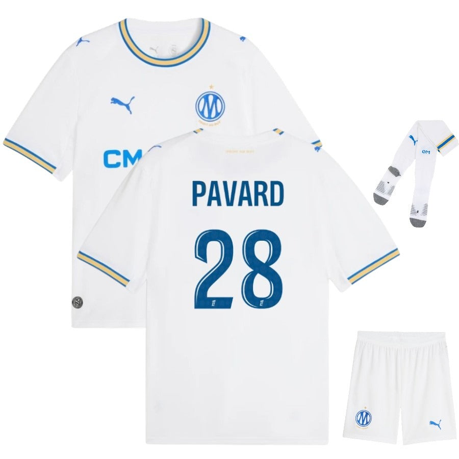 Olympique Marseille – Heimtrikotset – 2026/27 – Kinder