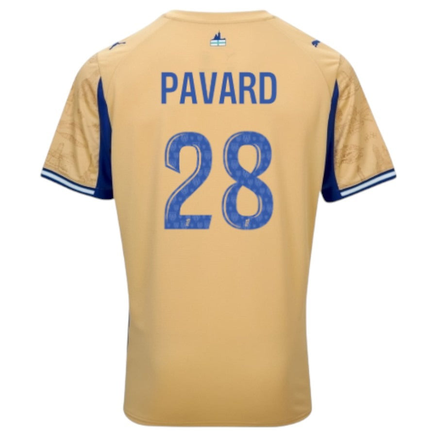 Olympique de Marsella – Cuarta camiseta – 2025/26 – Mujer – Dorado
