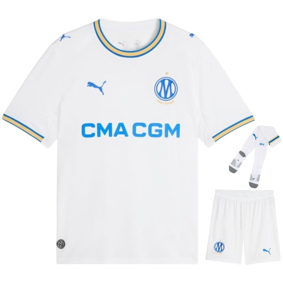 Olympique Marseille – Completo da casa – 2026/27 – Bambino – Weah
