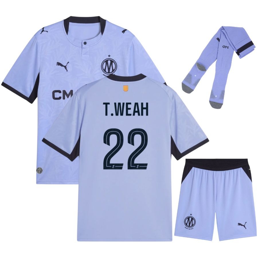 Olympique de Marsella – Tercer conjunto de camiseta – 2026/27 – Niño – Weah