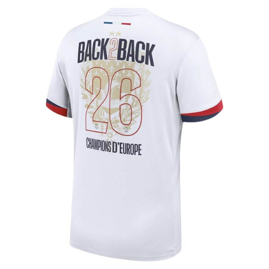 Paris Saint-Germain – Auswärtstrikot – 2025/26 – Herren – 2 Sterne – Doppelsieger-Edition