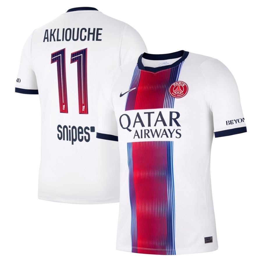 Paris Saint-Germain – Auswärtstrikot – 2026/27 – Herren – Akliouche – Weiß