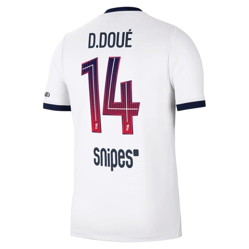 Paris Saint-Germain – Camiseta visitante – 2026/27 – Hombre – Doué – Blanco