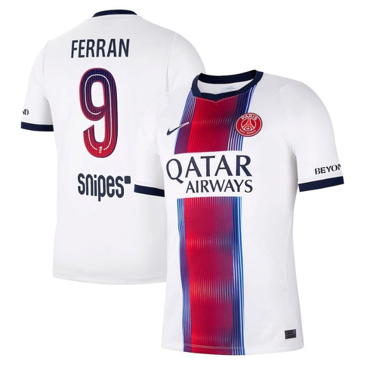 Paris Saint-Germain – Away Kit – 2026/27 – Men – Ferran – White