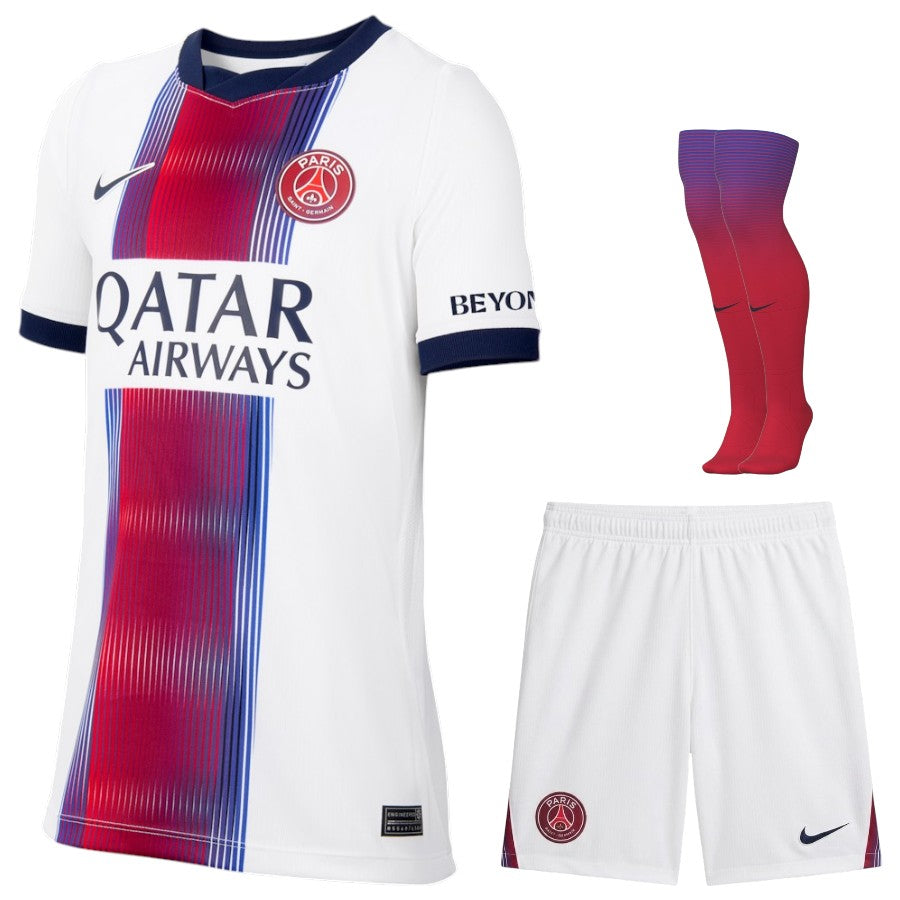Paris Saint-Germain – Conjunto de camiseta visitante – 2026/27 – Niños – Blanco