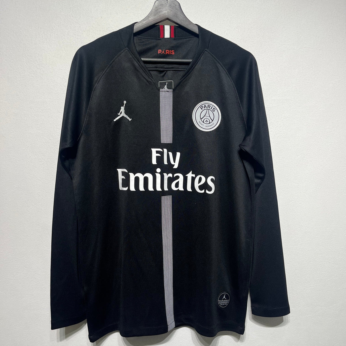 Paris Saint-Germain – Thuisshirt – 2018/19 – Heren – Lange mouwen – Champions League-editie – Retro-ontwerp