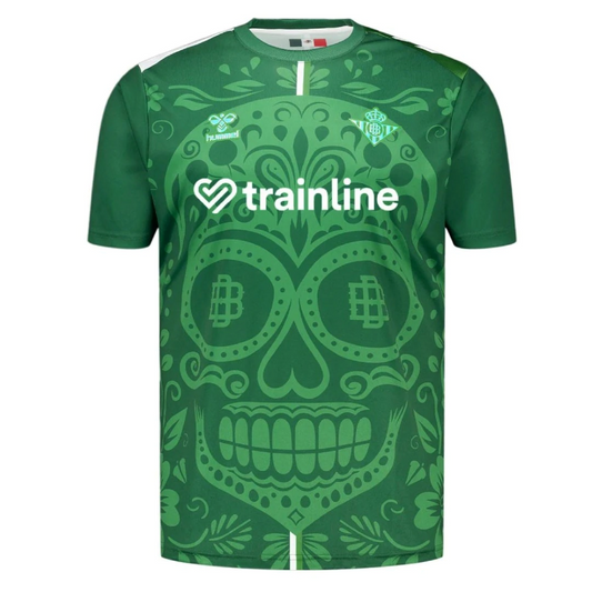 Real Betis Men's Pre-Match Shirt 2025/26 - Day of the Dead
