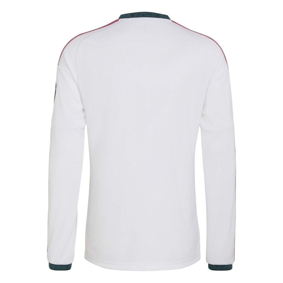 Camiseta local del Real Madrid para hombre 2026/27 – manga larga, blanca