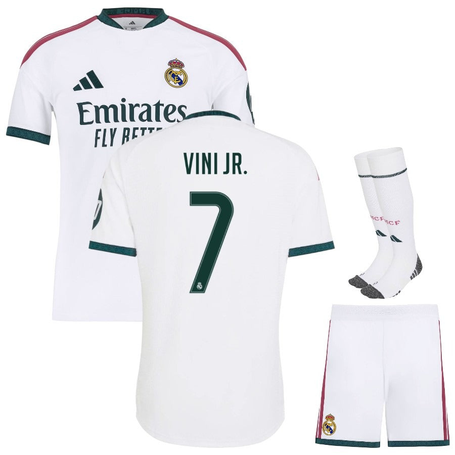 Ensemble maillot domicile du Real Madrid Vini Jr. pour enfant 2026/27