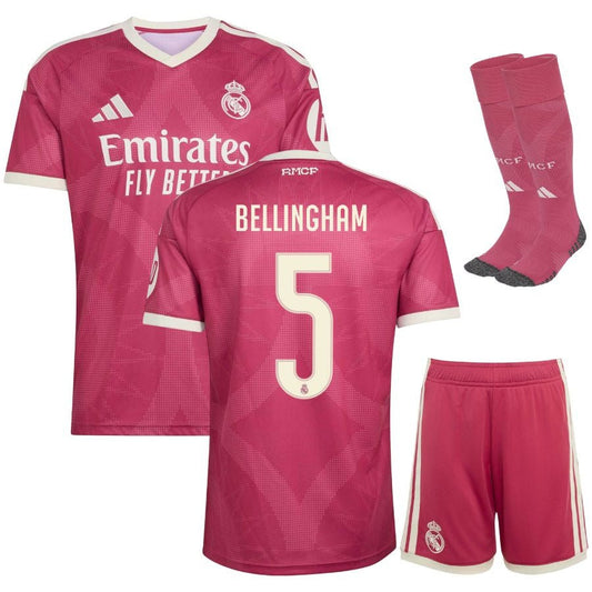 Real Madrid Third Shirt Set Bellingham for Kids 2026/27