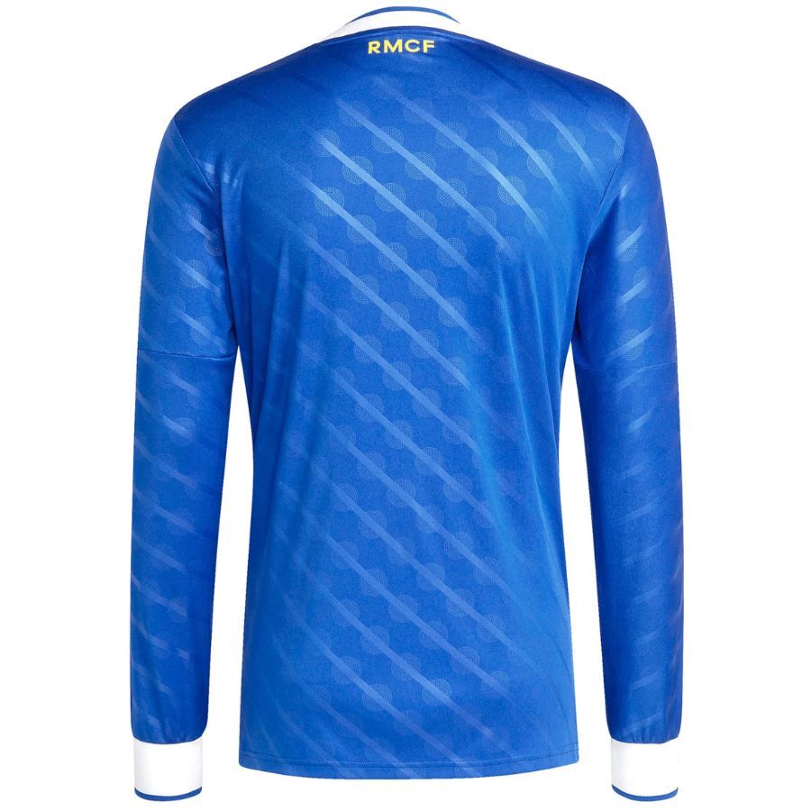 Real Madrid Men's Third Shirt 2025/26 - Long Sleeve, Blue