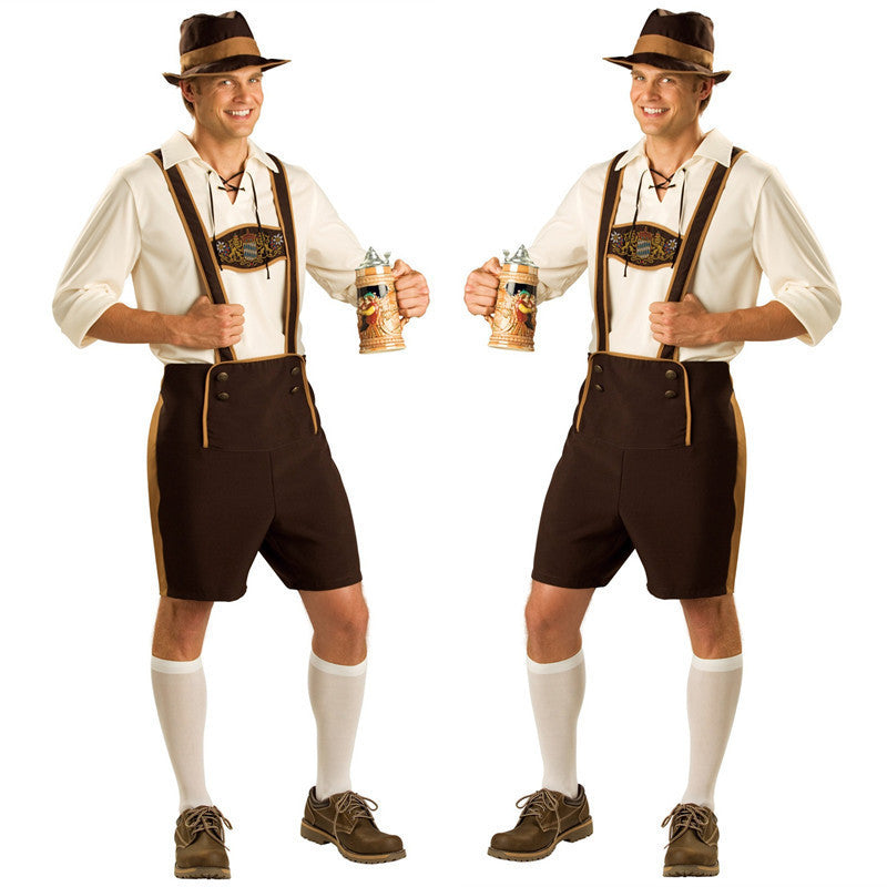 Trachtenkurzanzug für Herren mit Knöpfen