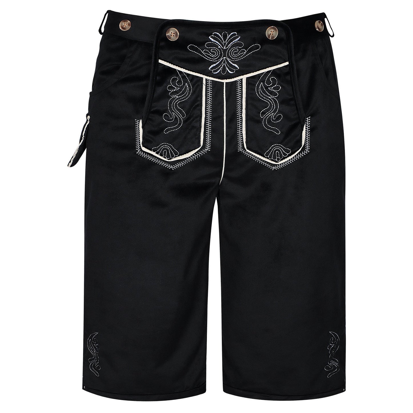 Trachtenhose für Herren mit besticktem Hosenlatz