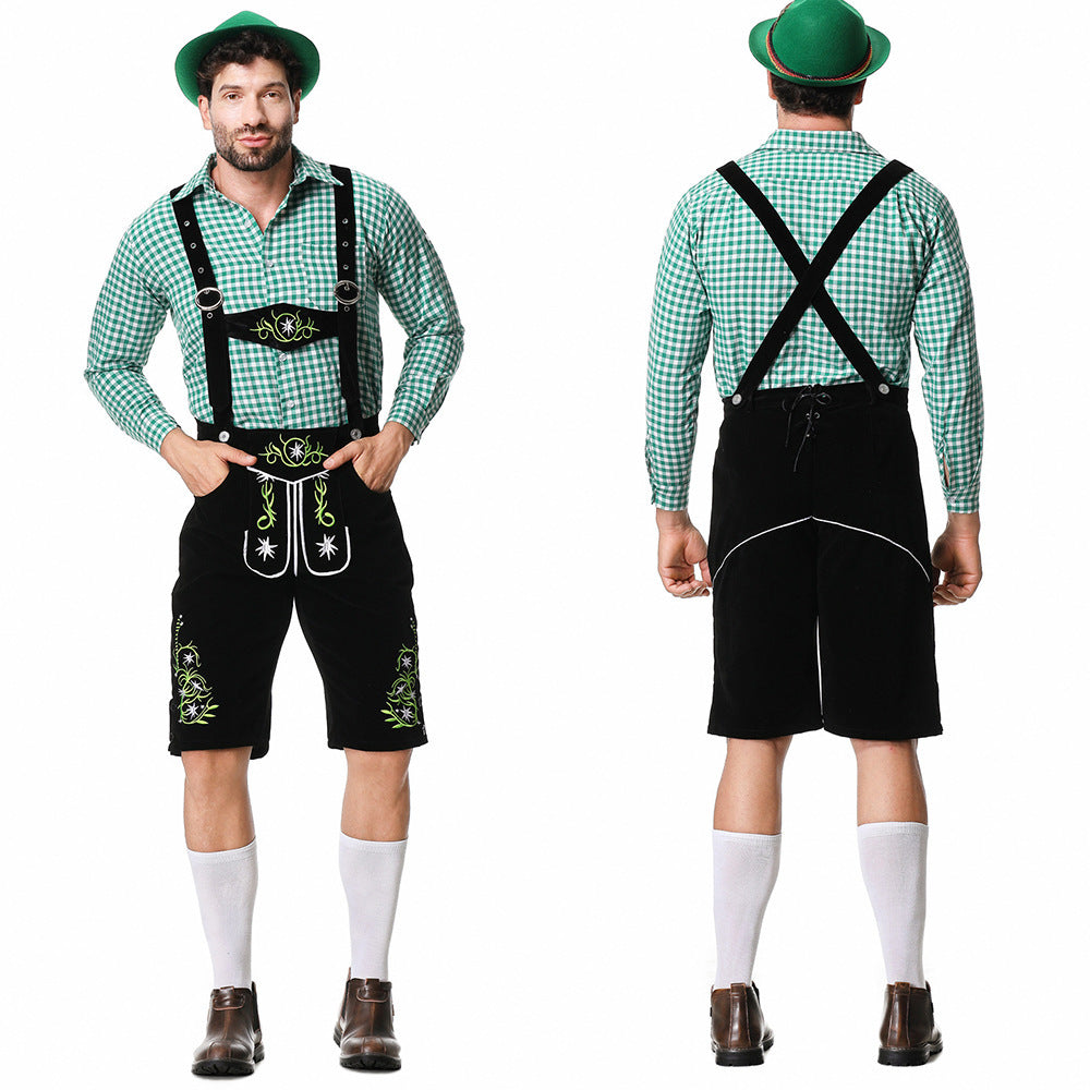 Trachtenhose für Herren mit kunstvoller Stickerei