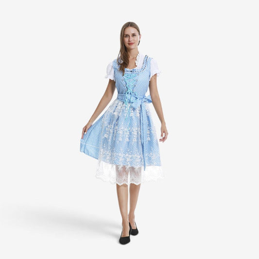 Damen-Trachtenkleid mit Spitze