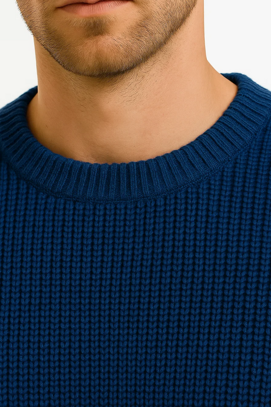 Strickpullover für Männer | Oversized Fit & Rippstruktur