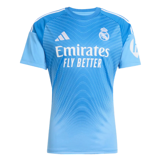 Real Madrid 2025/26 Blue Goalkeeper Shirt