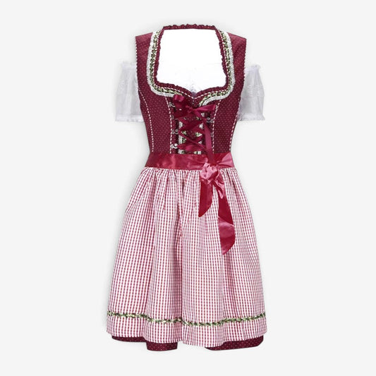 Dirndl für Damen mit besticktem Mieder