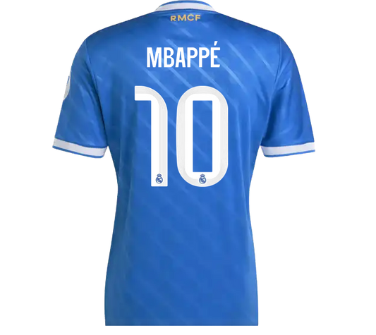 Real Madrid 2025/26 MBAPPE 10 third player jersey