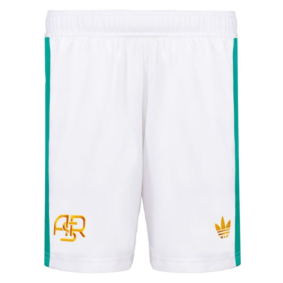 Ensemble troisième maillot enfant de l’AS Rome 2025/26 – blanc
