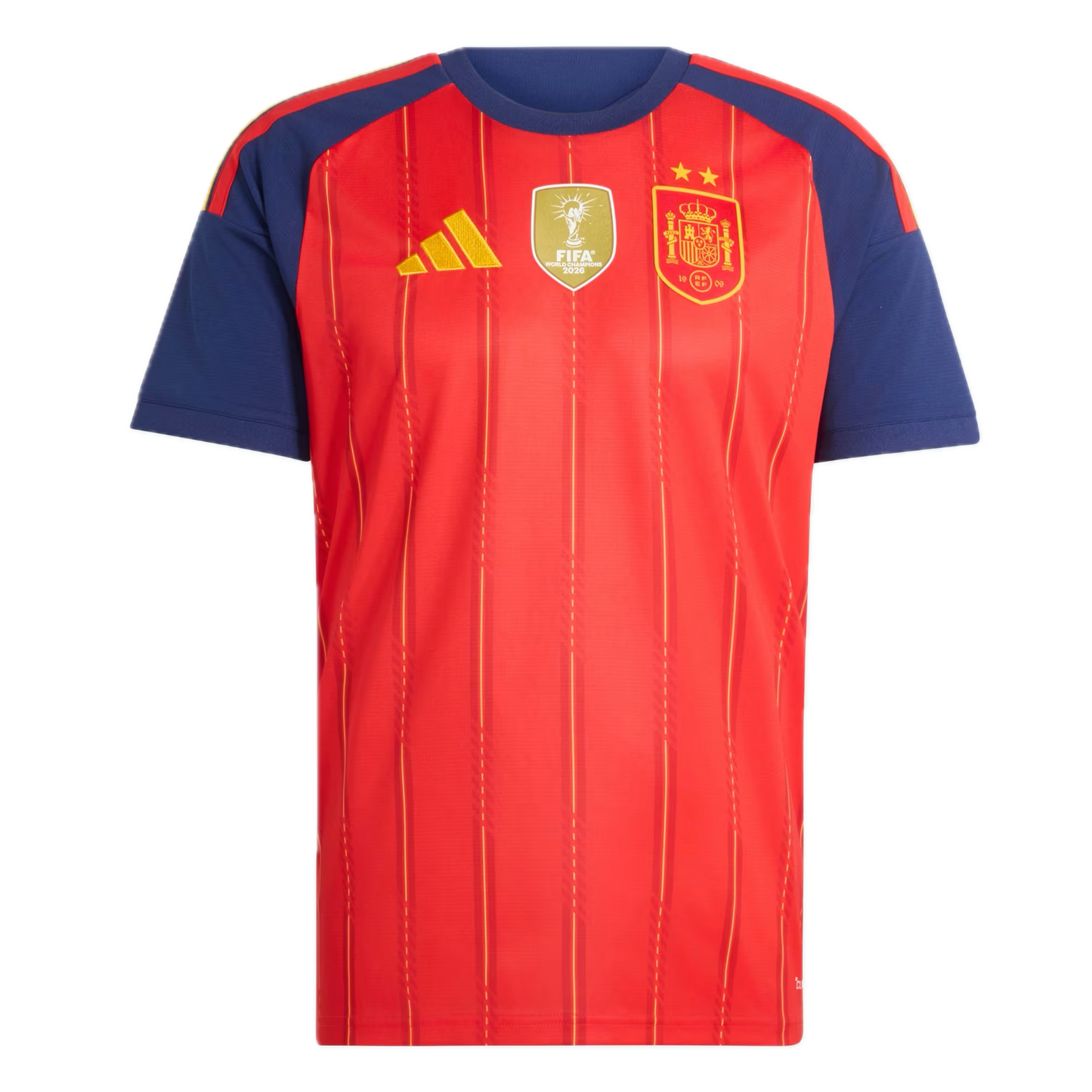 Camiseta local España 2026 Campeón Mundial 2 Estrellas