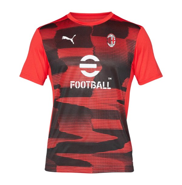 AC Milan Pre-Match Shirt Heren Rood-Zwart 24 / 25