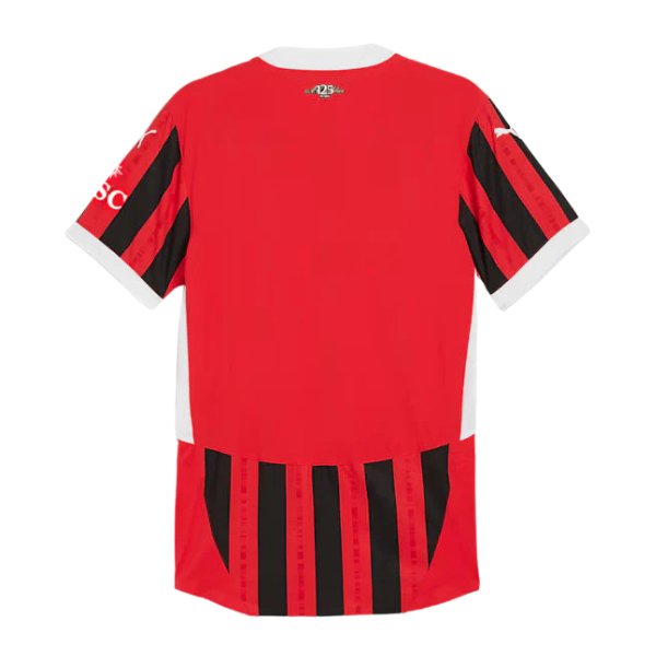Camiseta de local auténtica AC Milan para hombre 24 / 25