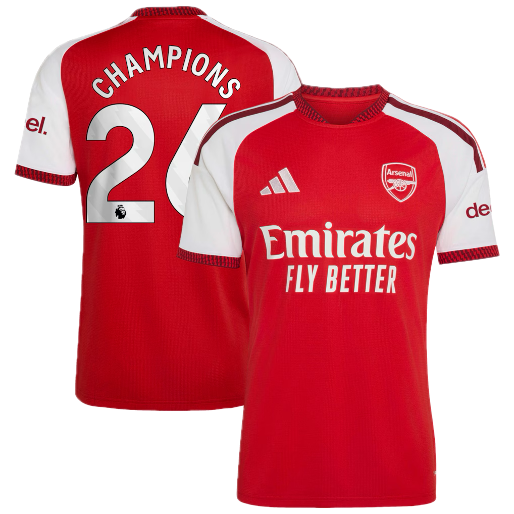 Camiseta de campeón de la Premier League del Arsenal 2026/27