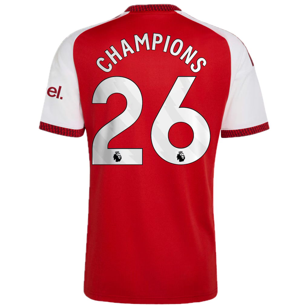 Camiseta de campeón de la Premier League del Arsenal 2026/27
