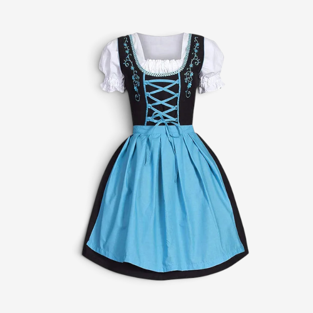 Trachtenkleid für Damen im bayerischen Stil mit Stickerei