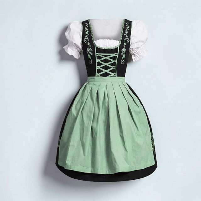 Trachtenkleid für Damen im bayerischen Stil mit Stickerei