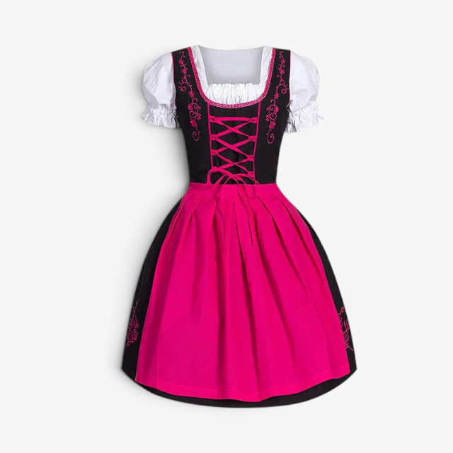 Trachtenkleid für Damen im bayerischen Stil mit Stickerei