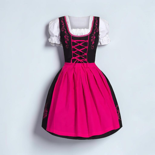 Trachtenkleid für Damen im bayerischen Stil mit Stickerei