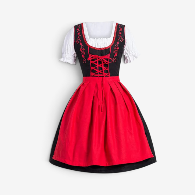 Trachtenkleid für Damen im bayerischen Stil mit Stickerei