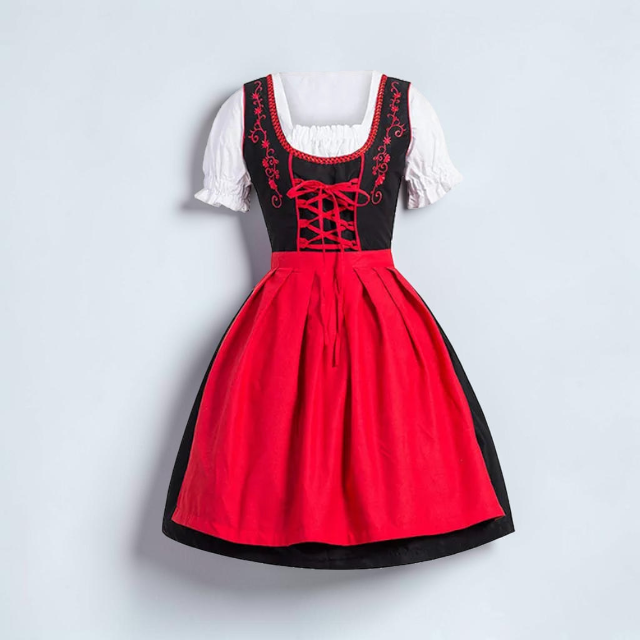 Trachtenkleid für Damen im bayerischen Stil mit Stickerei