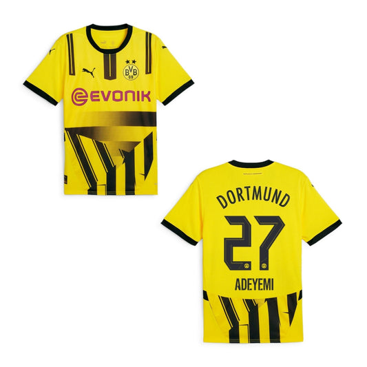 BVB BORUSSIA DORTMUND 2024/25 Cup Jersey Kids – ADEYEMI 27