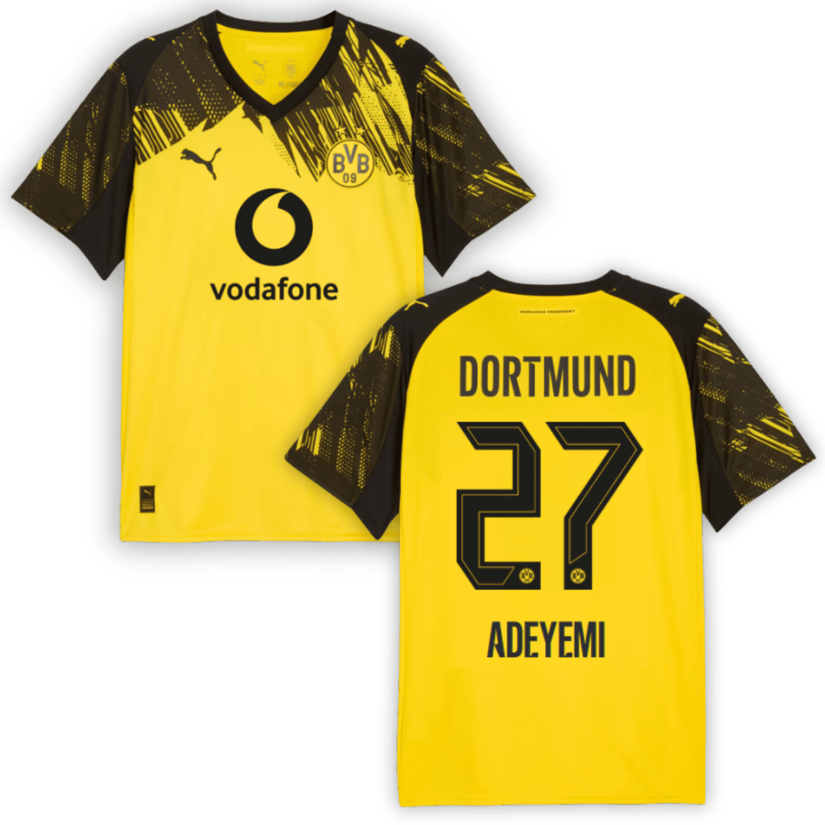 BVB BORUSSIA DORTMUND 2025/26 Heimtrikot Herren – ADEYEMI 27