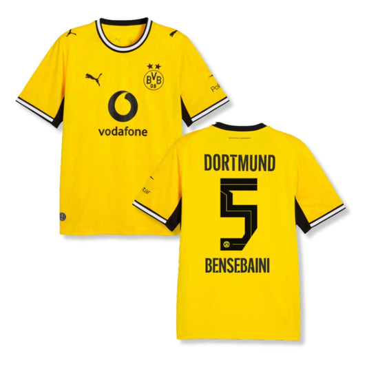 BVB BORUSSIA DORTMUND 2026/27 Home Jersey Men's – BENSEBAINI 5