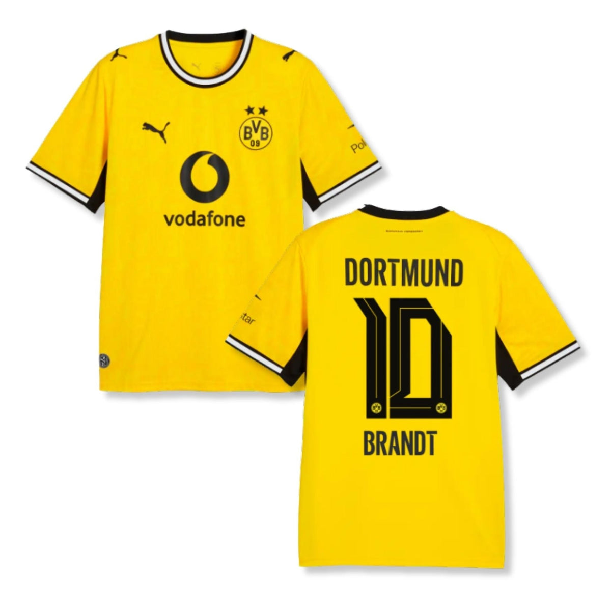 BVB BORUSSIA DORTMUND 2026/27 Maillot domicile enfant – BRANDT 10
