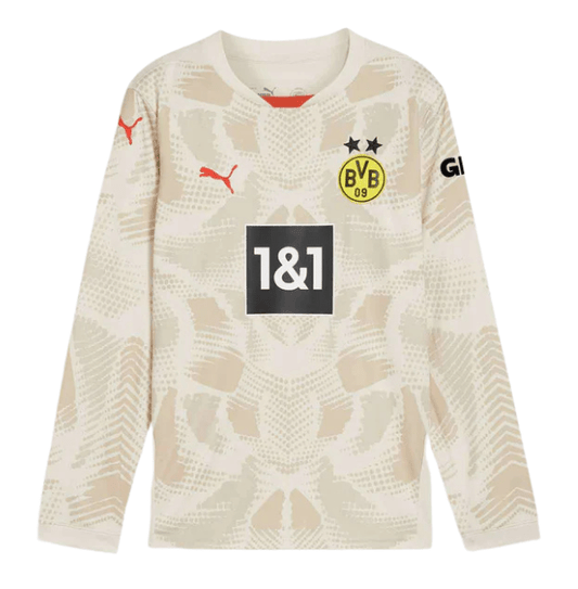 BVB BORUSSIA DORTMUND Torwarttrikot Kinder Beige 24 / 25