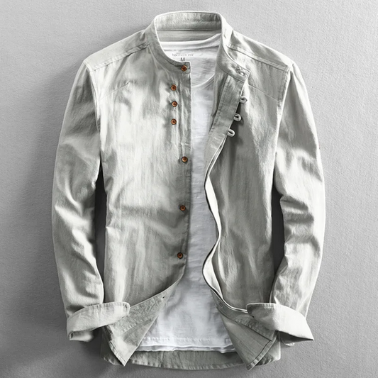 Ashford Leinen Button-Up