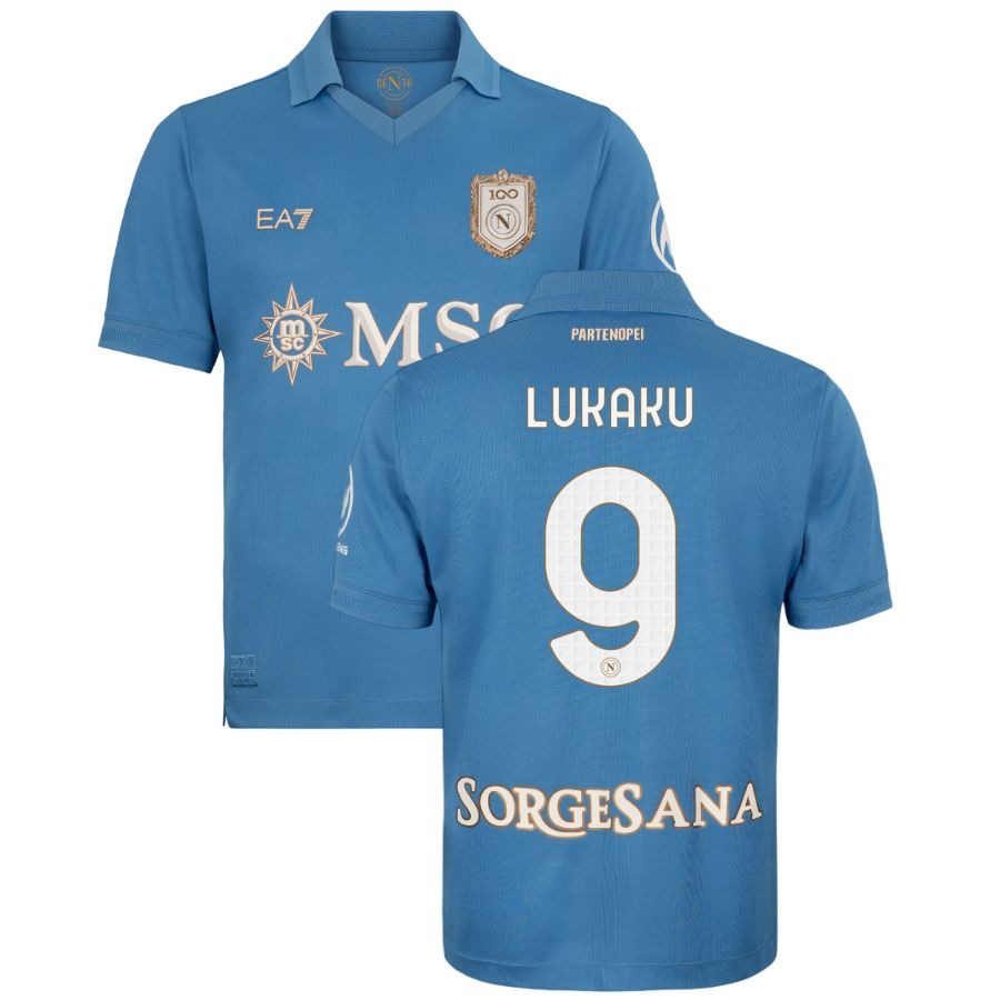 SSC Napoli thuisshirt Lukaku voor heren 2026/27