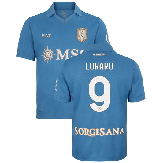 SSC Napoli Home Lukaku Jersey for Men 2026/27