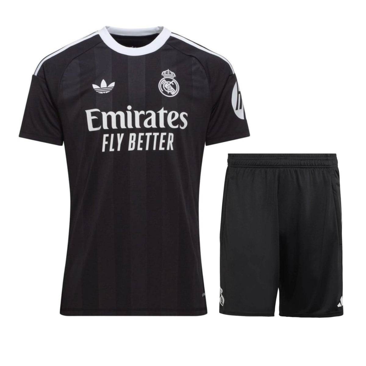 Real Madrid Torwart-Trikotset für Kinder 2025/26 – Schwarz