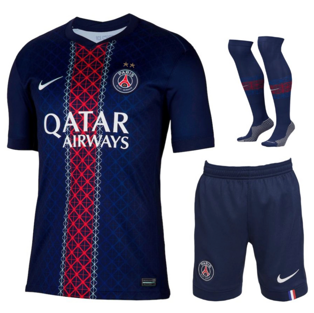 Paris Saint-Germain – Set maglia home – 2025/26 – Bambini – 2 stelle