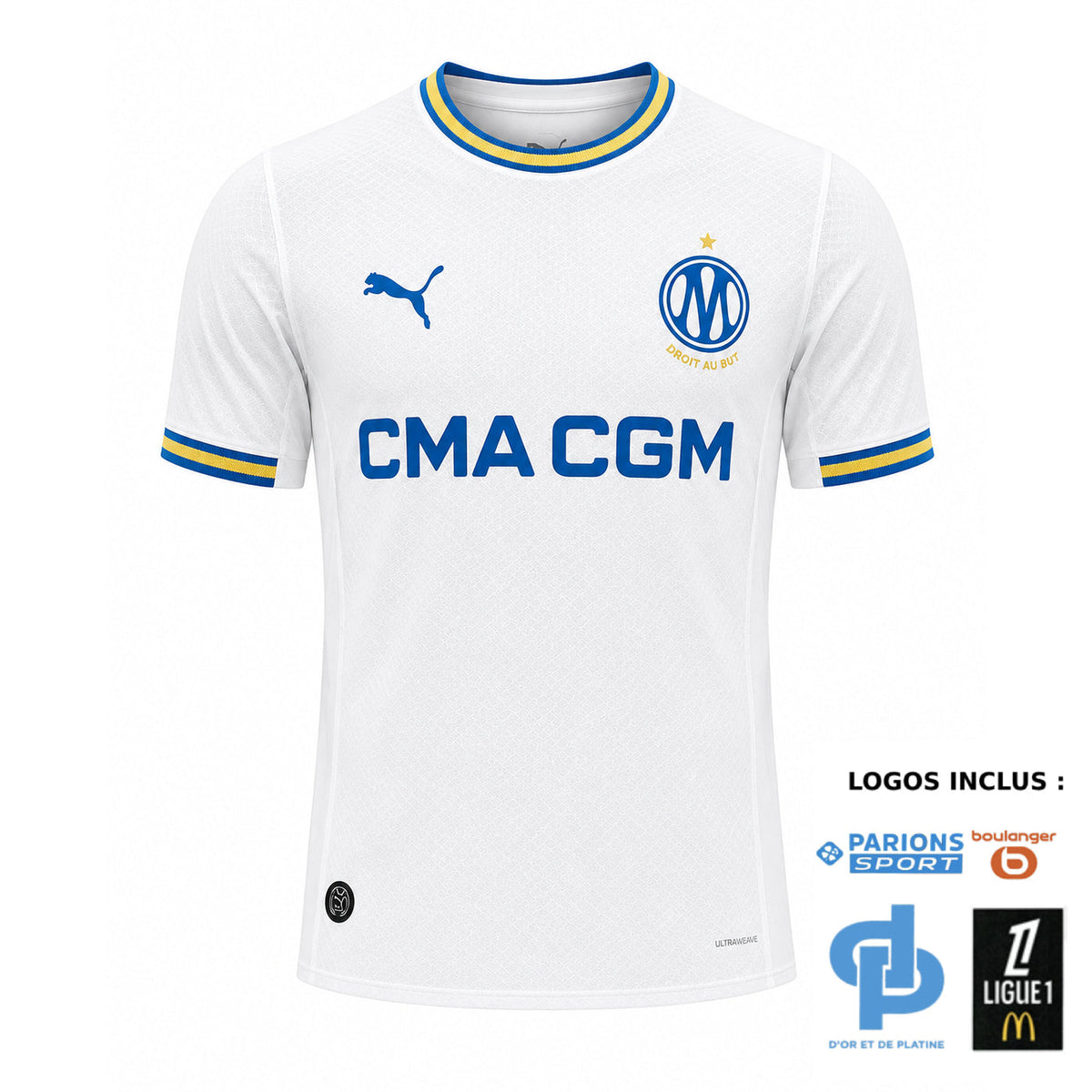 Olympique Marseille – Maillot domicile – 2026/27 – Hommes – Édition spéciale