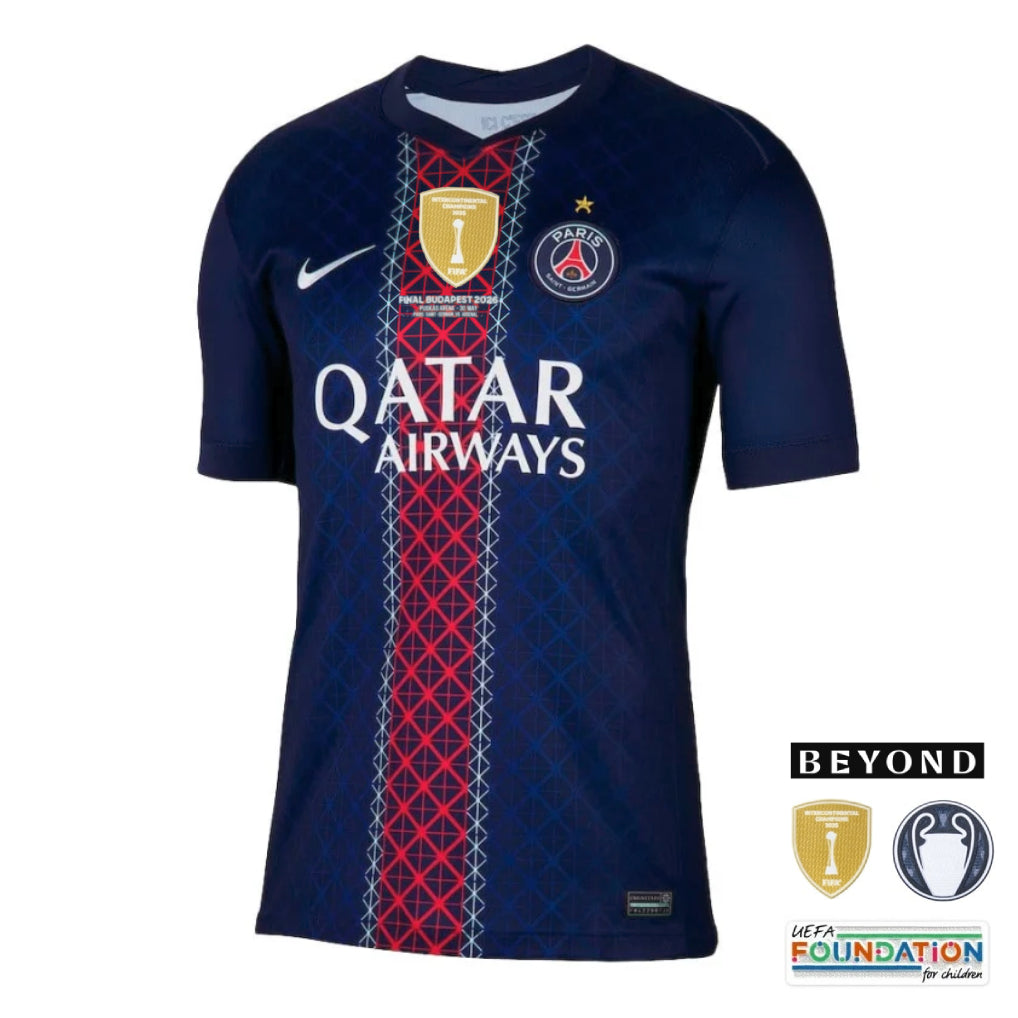 Paris Saint-Germain – Thuisshirt – 2026 – Heren – 1 ster – Champions League-finale 2026