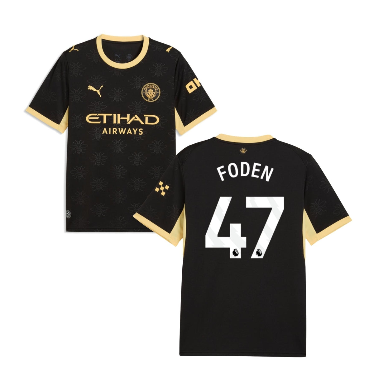 MCFC MANCHESTER CITY 2026/27 Maglia da trasferta bambino – FODEN 47